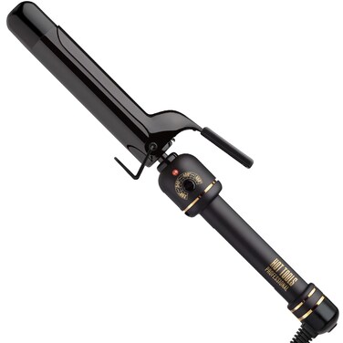 HOT TOOLS Pro Artist Black Gold Curling Iron, 1-1/4 inch