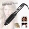 Round Hair Brush, Thermal Ceramic &amp; Ionic Tech Ceramic Thermal Brush, Foldable Hot Brush Curling Iron Comb for Styling and Curling Frizz Control