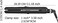 JINRI Professional Salon Flat Iron with 1 Inch Plate Ceramic Tourmaline Ionic Hair Straightener and Curler Auto Shut Off