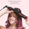 JINRI Professional Salon Flat Iron with 1 Inch Plate Ceramic Tourmaline Ionic Hair Straightener and Curler Auto Shut Off