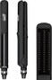 JINRI Professional Salon Flat Iron with 1 Inch Plate Ceramic Tourmaline Ionic Hair Straightener and Curler Auto Shut Off