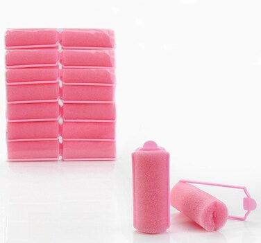 14 PCS Small Foam Hair Rollers - (5/8 in)-Hair Curlers no Heat -For Fine Thin Hair, Hair Curlers To Sleep In For Short Hair, No Damage To Hair