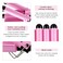 3 Barrel Curling Iron Wand 1.25 Inch 32mm Hair Crimper Hair Waver with LCD Temp Display Ceramic Tourmaline Crimper Hair Iron with Dual Voltage Temperature Adjustable Heat Up Quickly