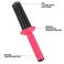 Hair Curler, Hair Curling Roll Comb,Hair Comb Hair Comb Hair Curling Wands Hair Brush,Anti?Slip Curling For Curling Wands Wand Hairstyling Tools