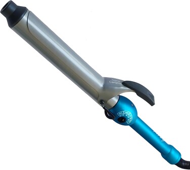 Mr Big Junior Hair Curling Iron Wand - The Longest XL Styling Curling Irons for Long Hair on The Market, Change Flat Bed Head Hair with This Waver Curler into Beach Waves, 8" Barrel, 1.25" Diameter