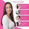 Deep Conditioning Cordless Heat Cap for Spa Care at Home, Gel Thermal Technology for Scalp Treatment, Natrual Hair Steamer Gel Cap, Black