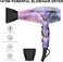 PARWIN PRO BEAUTY Hair Styling Set - 1875w Professional Hair Dryer - 1 Inch Titanium Curling Iron- 1 Inch Anti-Static Hair Straightener- Negative Ionic Technology - Pack of 3, for All Hair Types