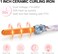 PARWIN PRO BEAUTY Hair Styling Set - 1875w Professional Hair Dryer - 1 Inch Titanium Curling Iron- 1 Inch Anti-Static Hair Straightener- Negative Ionic Technology - Pack of 3, for All Hair Types
