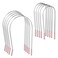 Vin Beauty Hot Curler Clips Replacement Kit, 10 Pieces Securing Pins for 1&frac12;" and 1&frac34;" Electric Hair Rollers