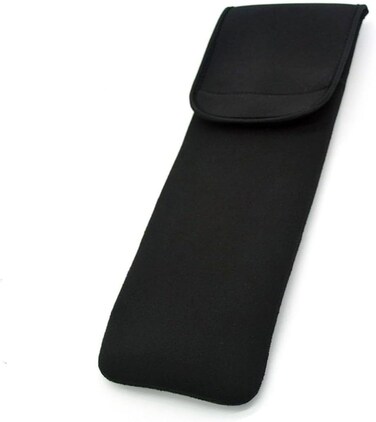 Curling Iron Flat Iron bag Protective cover Waterproof Heat Resistant case - Hair Styling Tools Hair Straightener Protective Sleeve Travel bag（Black）