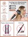 Automatic Curling Wands Attachments with 2 Curlers for Dyson Supersonic Hair Dryer Airwrap, Waver Styling Iron Tool Blow Dryer Accessories Set Detangling Comb and Heat-Resistant Glove