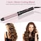 1 Inch Curling Iron, Curling Iron Wand for Middle &amp; Long Hair, Ceramic Barrel Curling Iron with Adjustable Temperature, Include Heat Resistant Glove