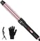 1 Inch Curling Iron, Curling Iron Wand for Middle &amp; Long Hair, Ceramic Barrel Curling Iron with Adjustable Temperature, Include Heat Resistant Glove