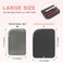 Plus Size Silicone Heat Resistant Mat, Portable Travel Hot Tools Pad Cover for Curling Iron, Flat Iron, Hair Straightener and Other Hair Styling Tools(12.0" x 9.0")