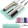 Plus Size Silicone Heat Resistant Mat, Portable Travel Hot Tools Pad Cover for Curling Iron, Flat Iron, Hair Straightener and Other Hair Styling Tools(12.0" x 9.0")