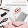 Professional Hot Hair Tools Organizer Bag Portable Travel Heat Resistant Storage Case Pouch for Curling Iron, Flat Irons, Hair Straightener and Hair Styling Tools(17.7" x 3.2"x 3.2")