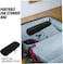 Hair Curler Travel Case Heat Resistant Hair Curler Bag Curling Storage Pouch Organizer Holder for Curling and Hair Styler Portable Hair Curler Case for Travel
