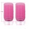 2PCS Double-Layer Bangs Hair Curlers Roller Hair Styling Tools, Pink
