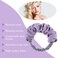 Heatless Hair Curler to Sleep In, Soft Satin Curling Scrunchie No Heat Hair Roller Lazy Hair Curlers Headband for Women Long Hair Sleeping Overnight(Gray Purple)