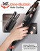 Anti-Scald Automatic Curling Iron, Rotating Curling Iron, Ceramic Curling Iron, Auto Curling Wand Adjustable Steering, Time Reminder, 30Min Auto Shut Down, 3 Temp Settings, for All Hair Types