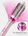 Wavytalk Thermal Brush, Wavytalk Heatwave Pro 1.75" Ionic Thermal Brush with Bilateral Ionic Outlet to Less Damage and One-Step Shiny Blowout Look for Long Hair, Pink