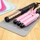 ANGENIL Travel Flat Iron Hair Straightener With Large Silicone Heat Mat for Curling Iron and Craft Glue Guns
