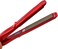 Pro Hair Crimper Small Wave Curling Iron Ceramic Straightener Crimping Iron Tool Plate Corrugated for Women Girls Short Long Hair Volumizing Fluffy Hairstyle (Red)
