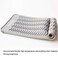ANGENIL Professional Silicone Heat Resistant Mat Pouch for Hair Straightener, Curling Iron and Flat Iron, Portable Travel Mat and Cover for Hair Styling Tools, Grey