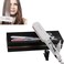 2 in 1 Straightening Curling IronSteam Hair Straightener Infrared Care Ceramic Coated 2 Inch Ceramic Steam Flat Iron Tourmaline Vapor Straightening Styling Dual Voltage Control Temp