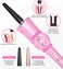 Rotating Curling Iron, Automatic Hair Curler, 1 Inch Curling Wand Extra Long Barrel, Self Spin N Curl Rotating, Tapered Wand Hot Roller Marcel Waver, for Fine Thick Hair, Best Curler Individual Use