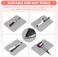 Quccefods Heat Resistant Large Silicone Mat for Hair Styling Tools - Curling Irons, Flat Irons, Hair Straighteners - Portable Vanity Pad