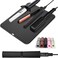 Quccefods Large Heat Resistant Silicone Mat for Hair Tools: Curling Iron, Flat Iron, Hair Straightener - Portable Hair Styling Pad Cover