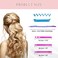 30pcs Heatless Curlers Rollers for Wavy Curls, No Heat Spiral Curlers Kit with Styling Hooks for Long Hair (25.5 Inch/65 cm)