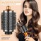 Large Round Volumizing Brush for Dyson Airwrap Attachments, Nickel/Copper, Bigger Oval Volumizer for Fluffy Styling
