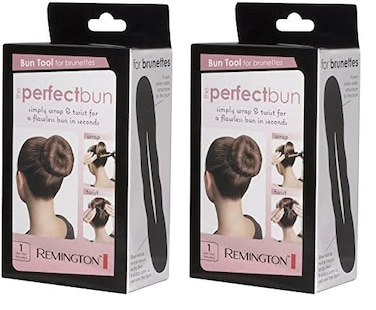 Remington SB1W1BRA The Perfect Bun, Brunette (Pack of 2)