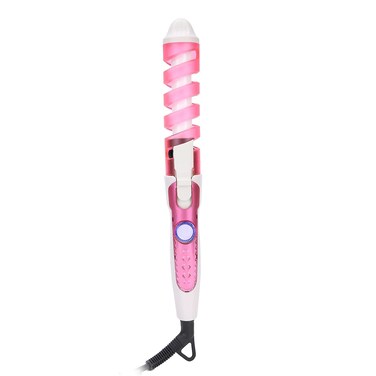 KIMISS Spiral Curling Wand - Electric Hair Curler and Styler with Ceramic Barrel, 110-240V