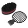 Curl Sponge Set, Professional Portable Afro Hair Sponge Comb Styling Sponge Hair Comb Sponge Magic Curl Sponge Set for Home Salon Barber Hair Styling Combs Afro Twist Hair Brush