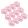 Hair Curlers Rollers, 12pcs Heatless Coral Fleece Hair Rollers Set Hair Curlers DIY Hair Styling Tools for Long Medium Short Thick Fine Thin Hair