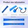 20 Pcs Perm Rods For Short Hair Small Plastic Hair Perming Rods And Rollers Hair Curling Roller Rods Hair Perm Rods Perm Rods Medium For Long Hair (0.35 Inches, Blue)