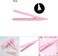 Hair Straightener, Flat Iron Curler, 25W PTC Straightener and Curling Iron in One Mini Hair Straightener(Pink, Us Plug)