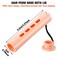 WILLBOND 60 Pcs Perm Rods for Long Hair Plastic Curl Rods Cold Wave Irons Curling Roller for Hair Styling Hairdressing Tools(0.78 Inch,Light Yellow)