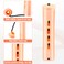 WILLBOND 60 Pcs Perm Rods for Long Hair Plastic Curl Rods Cold Wave Irons Curling Roller for Hair Styling Hairdressing Tools(0.78 Inch,Light Yellow)