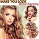 Super Jumbo Hair Rollers, 12 Pack Self Grip Salon Hairdressing Curlers, Hair Curlers Sets, DIY Curly Hairstyle for Long Hair, Colors May Vary, Jumbo Plus