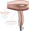 INFINITIPRO BY CONAIR Frizz Free Compact Hair Dryer ~ 2x the Shine - 3x the Frizz Control
