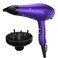 Purple Professional Light Weight Hair Dryer 1875W Tourmaline Ceramic Negative Ionic Blow Dryer with Diffuser &amp; Concentrator &amp; Comb