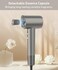Miamor Hair Dryer, High Speed 400M Plasma Blow Dryer with 120, 000 RPM Brushless Motor for Fast Drying, Low Noise, Hairdryer with Magnetic Nozzle, hair dryer for women with fragrance (Essence Capsule)
