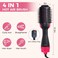 Hair Dryer Brush Blow Dryer Brush in One 4 in 1 Styling Tools Hair Dryer and Styler Volumizer, Hot Air Brush for Drying, Straightening, Curling