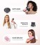 MelodySusie Hair Dryer with Diffuser,1600W Powerful Ionic Blow Dryer with Diffuser,Nozzle and Hair Brush,3 Temps &amp; Stepless Speed,120000 RPM Fast Drying Low Noise Hairdryer,Ideal for Women Curly