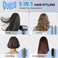5 in 1 Hair Dryer Brush, QUICO Hair Styler 110,000 RPM 7X Faster Hair Dryers for Women 500 Million Negative Ionic Volumize Blow Dryer Brush, Hair Straightener, Air wrap Hair Styler Curl No Heat Damage
