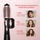 Rotating Hair Dryer Brush Blow Dryer Brush, 3-in-1 Round Hot Air Spin Brush Set with 2 Brushes (2" &amp; 1.5"), Negative Ionic Blow Volumizer, 2 Detachable Auto-Rotating Curling Brush,Dry as You Style